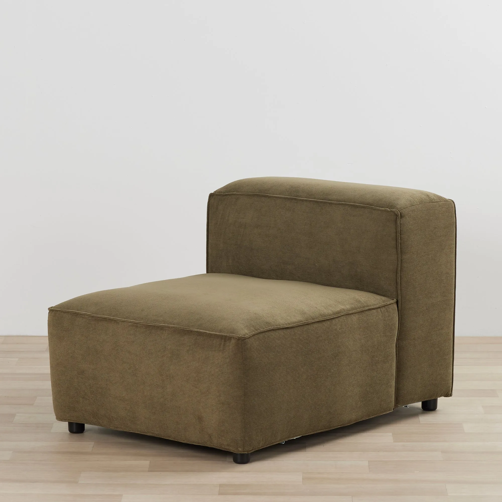 Abbot Modular Armless 1-Seat - Olive