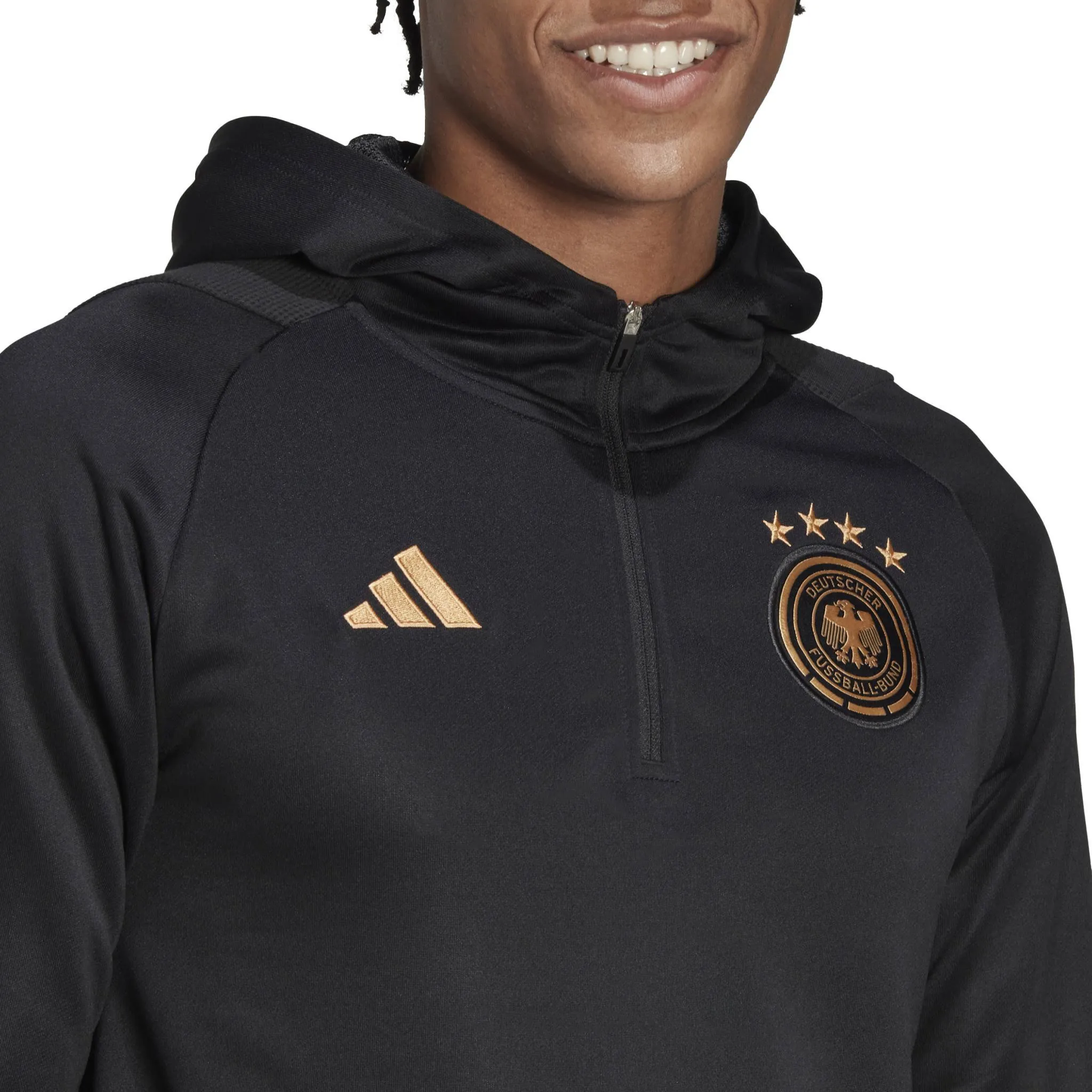Adidas Germany Training Hoody HF3985 BLACK