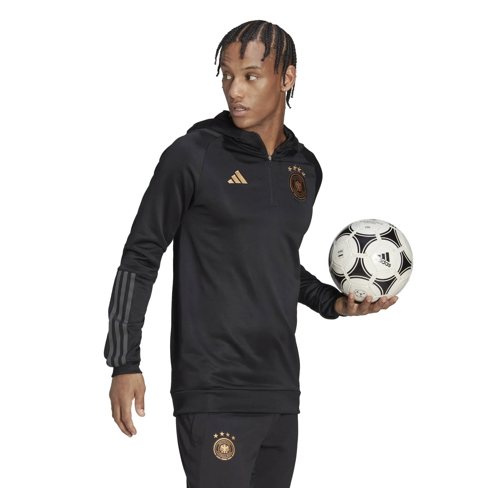 Adidas Germany Training Hoody HF3985 BLACK