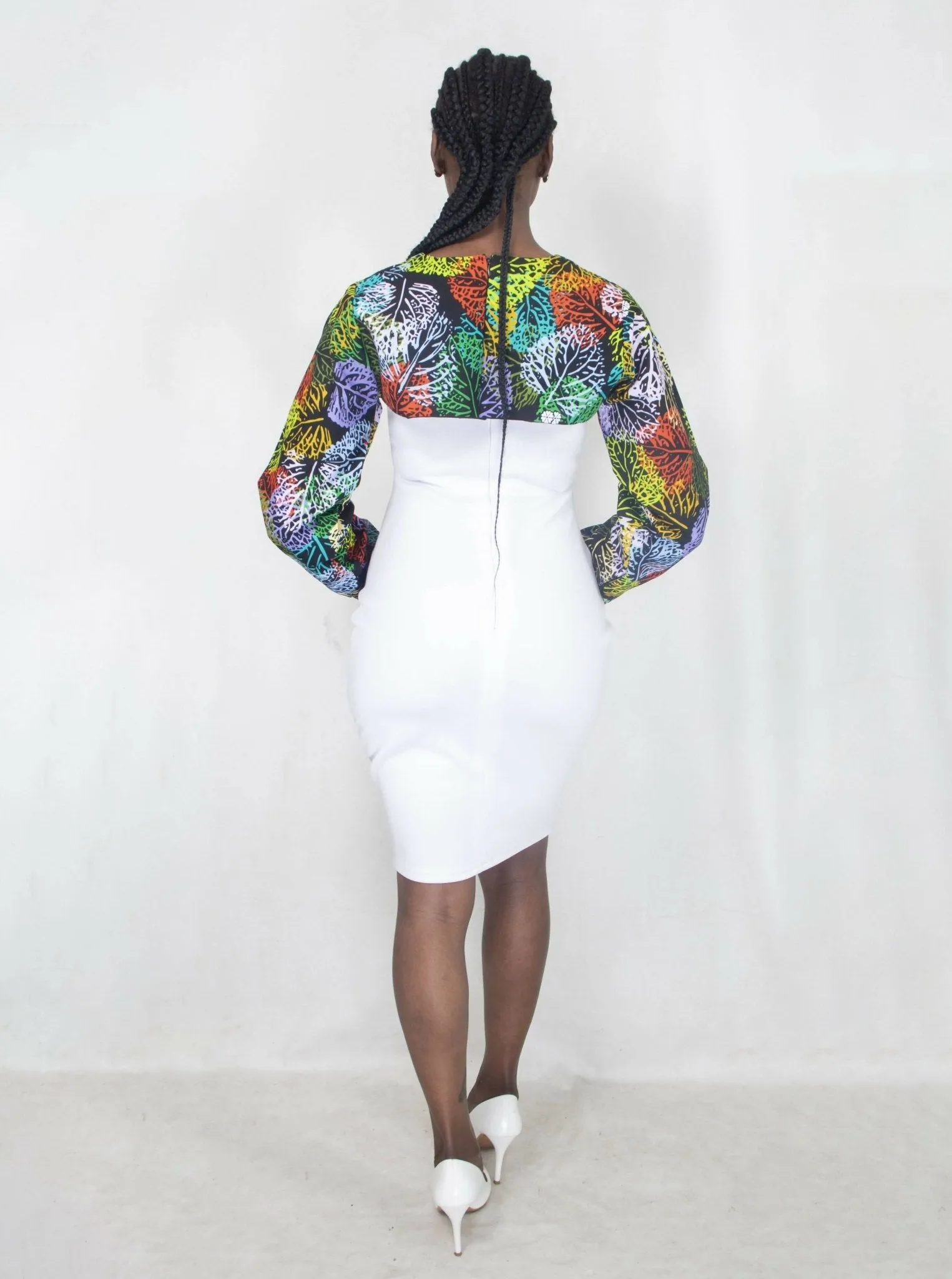 Da'joy Fashions Olinda Dress - White
