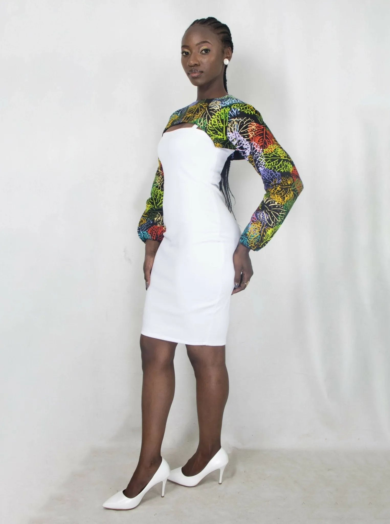 Da'joy Fashions Olinda Dress - White