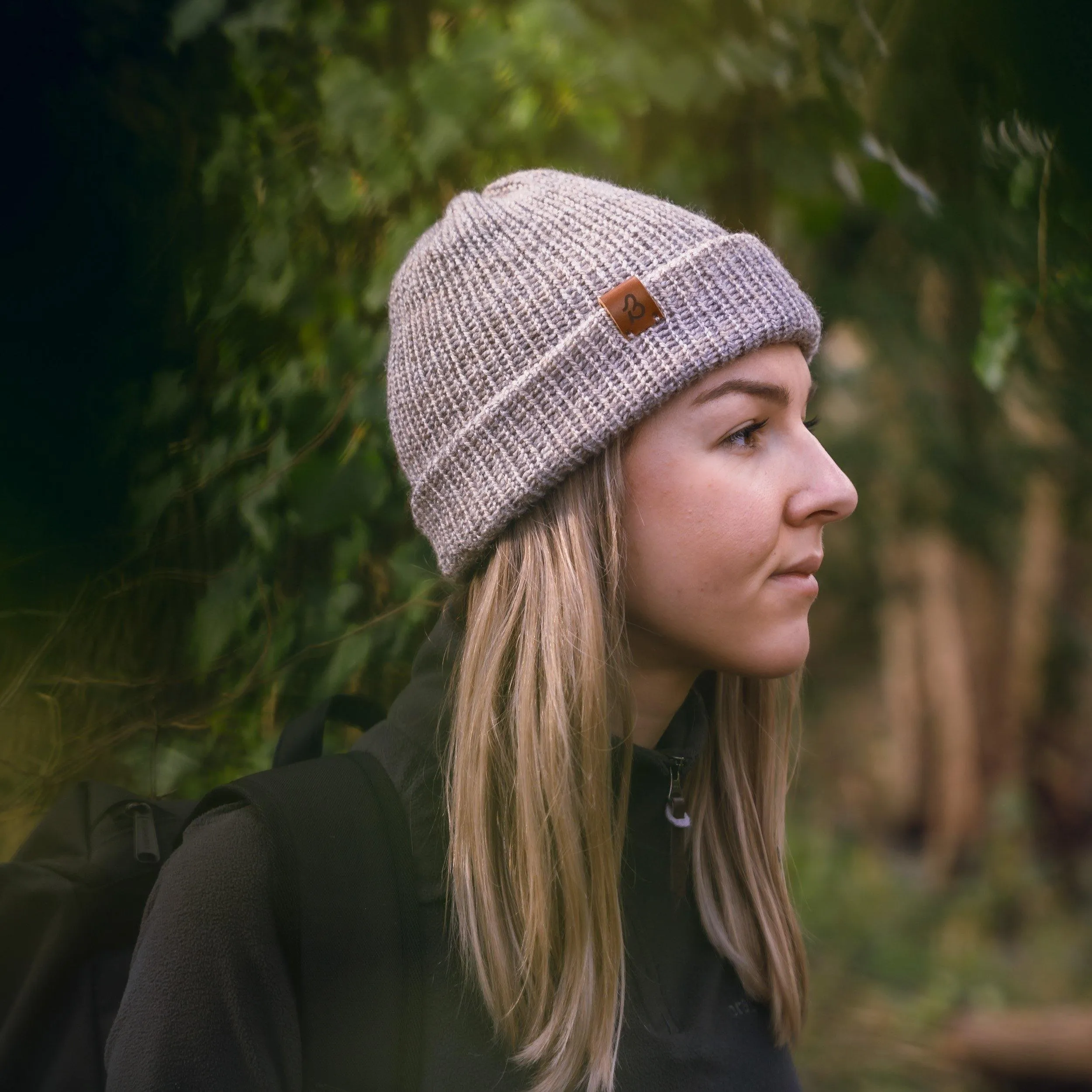 Forest Green Slack Fit Wooly Hat