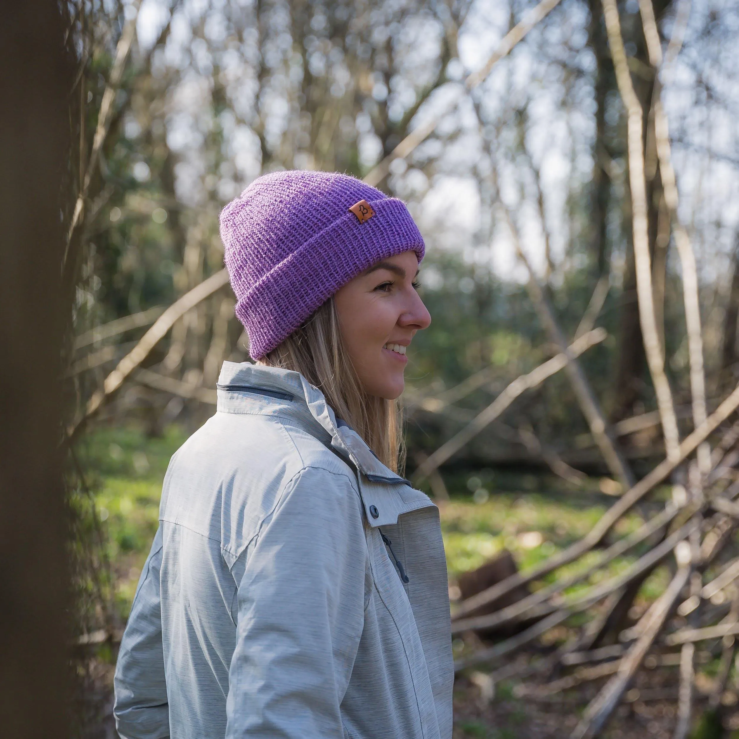 Forest Green Slack Fit Wooly Hat