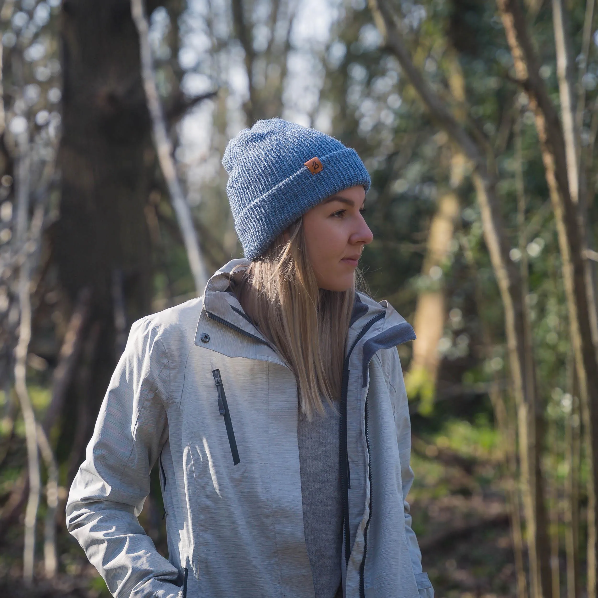Forest Green Slack Fit Wooly Hat