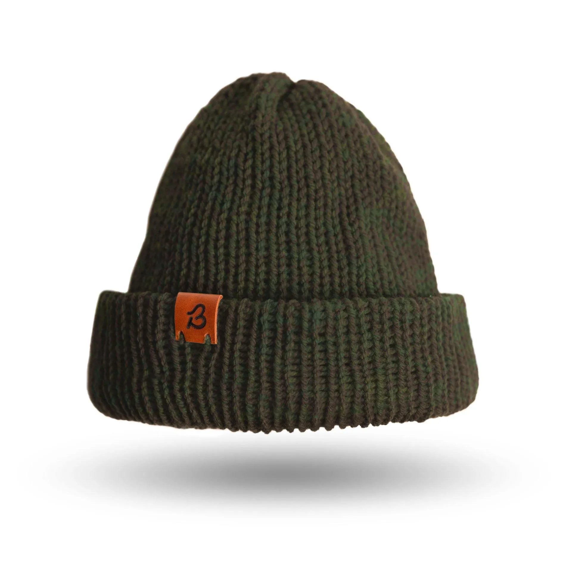 Forest Green Slack Fit Wooly Hat