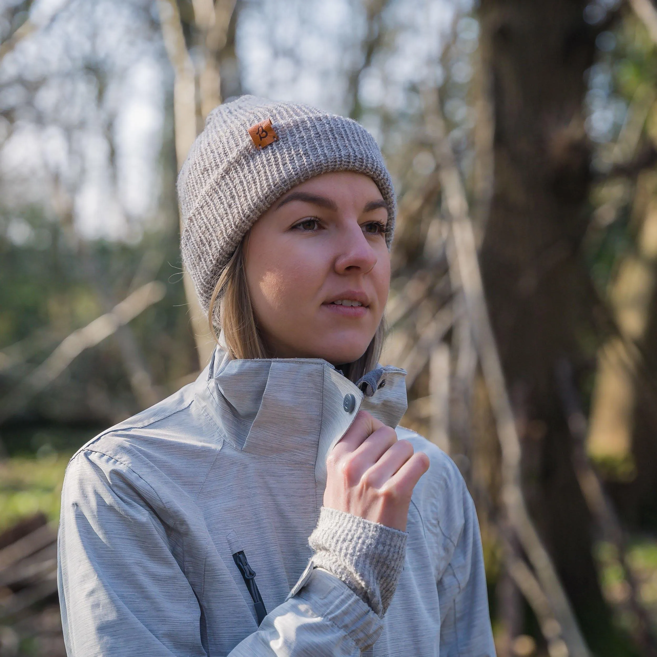 Forest Green Slack Fit Wooly Hat