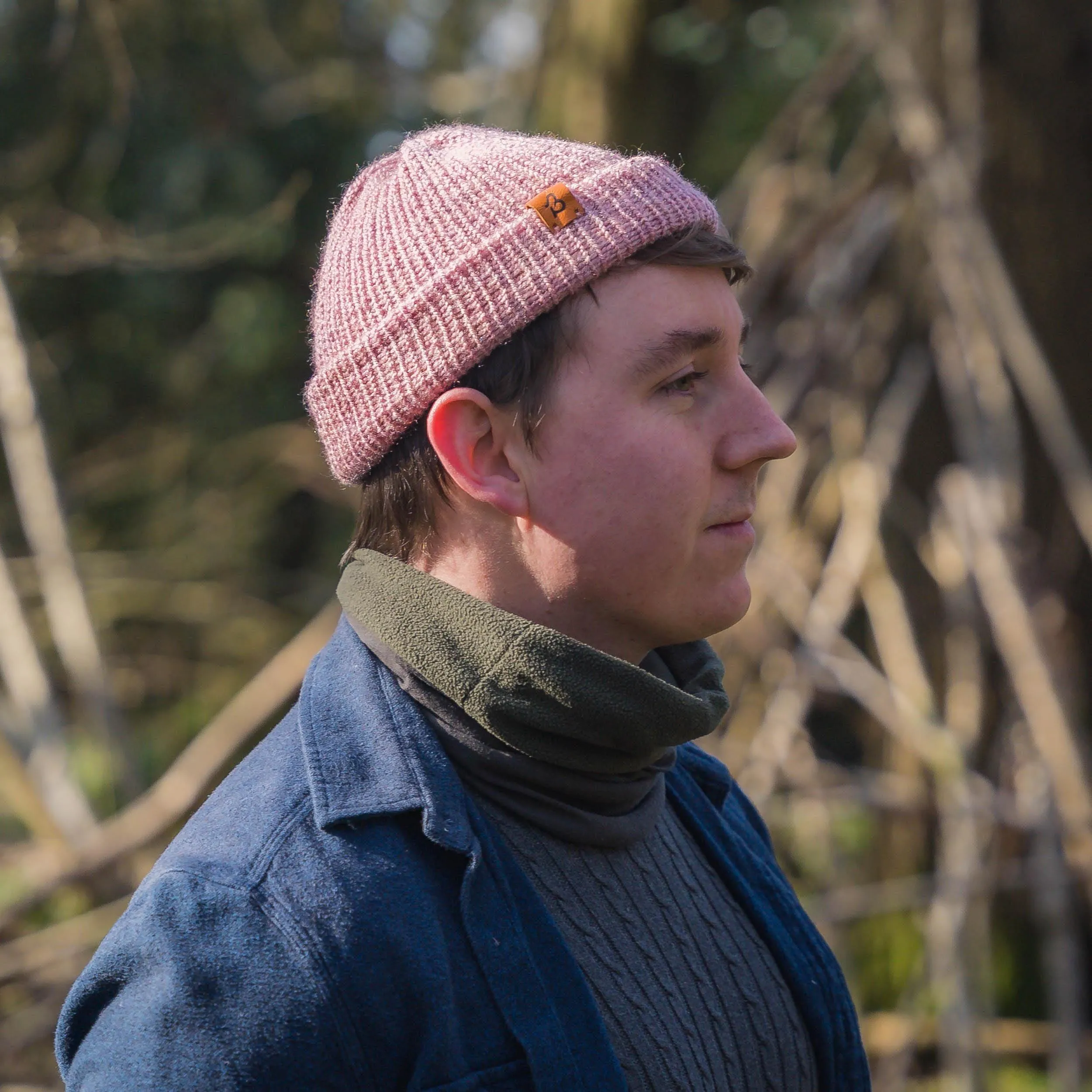 Forest Green Slack Fit Wooly Hat