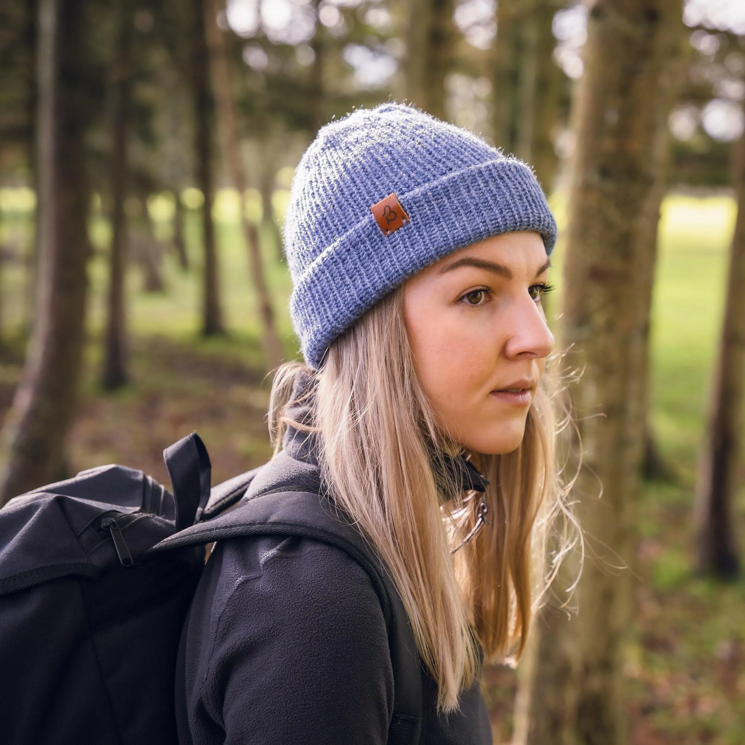 Forest Green Slack Fit Wooly Hat