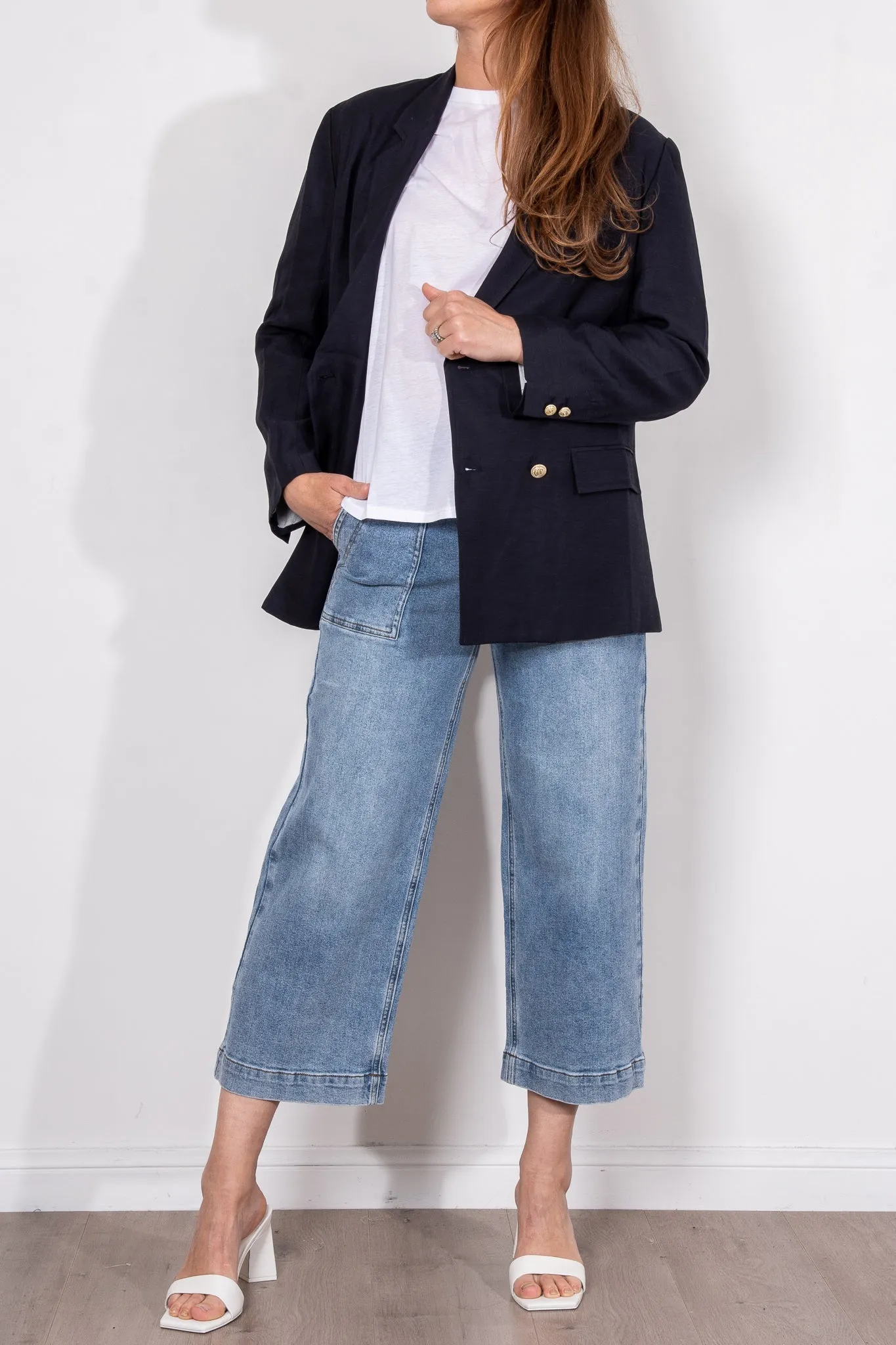 M.A. Dainty Hydrangea Blazer
