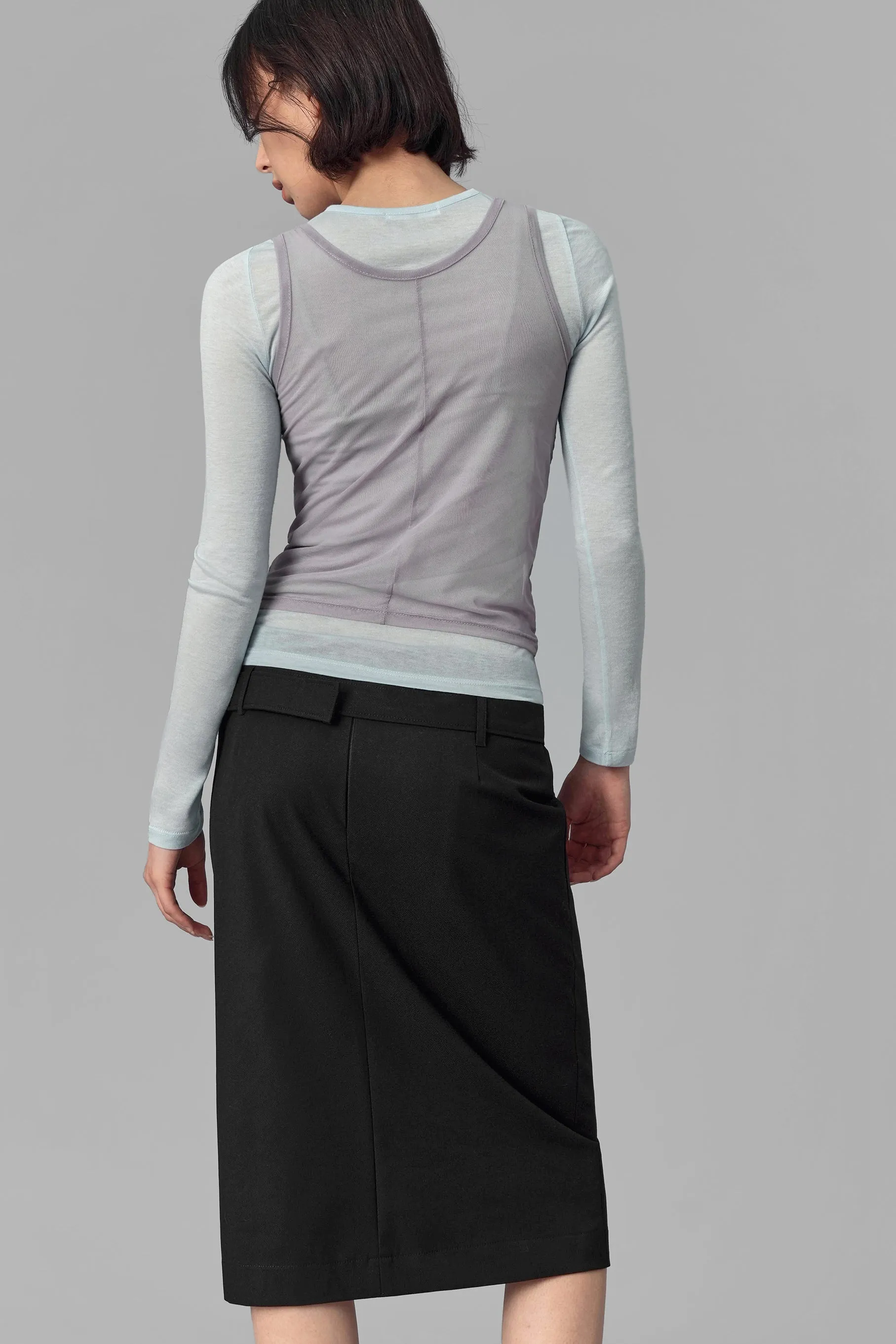 Shadow Sleeveless Top