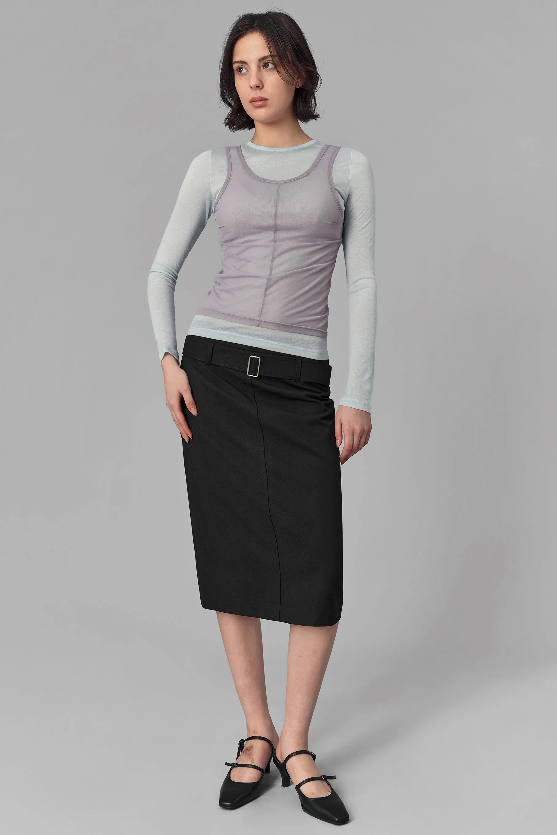 Shadow Sleeveless Top