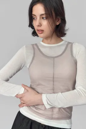 Shadow Sleeveless Top