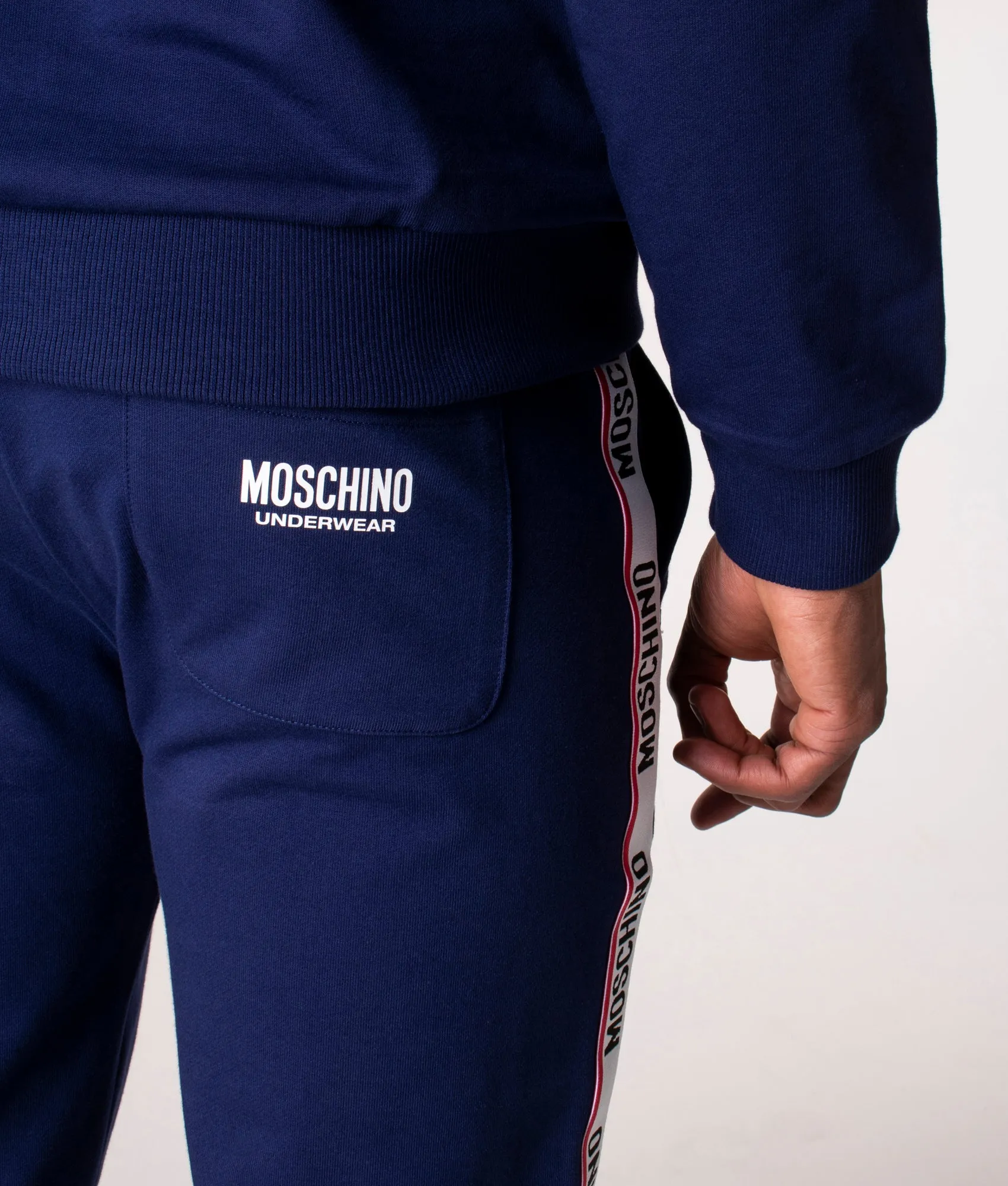 Slim Fit Logo Tape Detail Joggers