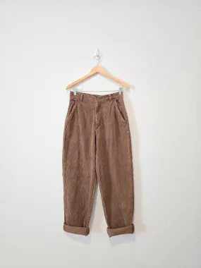 Vintage Brown Corduroy Pants (26/2)